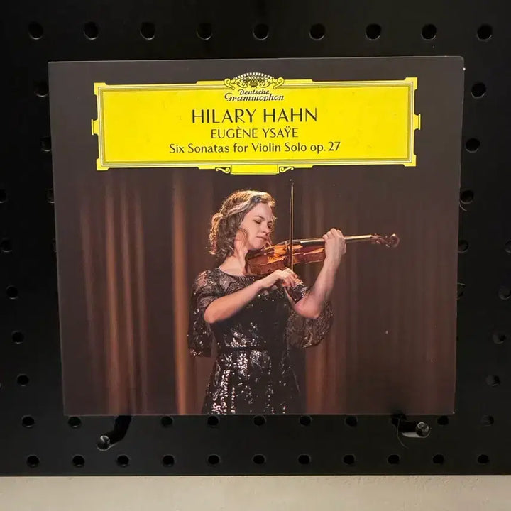 [BUNJANG] Hilary Hahn Ysaÿe Violin Sonatas Album / [내한때 구매 및 부록] 힐러리 한 이자이 바이올린 소나타 음반