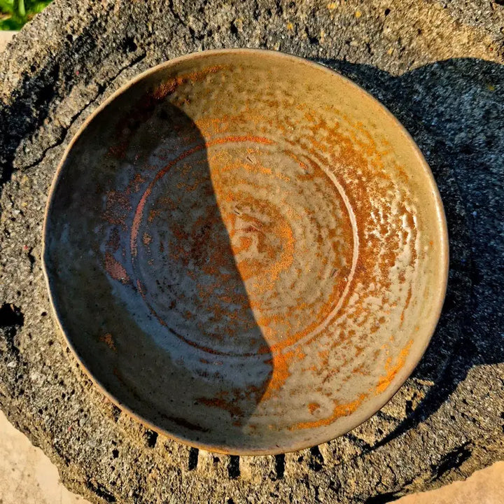 [BUNJANG] Goryeo Celadon Inlaid Slip-Decorated Bowl / 고려청자 회청자 변형해무리굽 사발.완 상태완벽