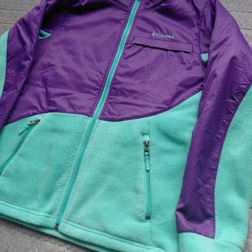 [BUNJANG] Columbia Fleece Zip-Up Jacket / 컬럼비아 플리스 집업