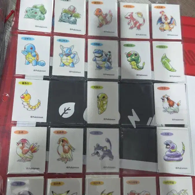 [BUNJANG] Pokemon Sticker 30th Anniversary Artworks 83 Types / 포켓몬 띠부씰 30주년씰 아트웍띠부씰 83종