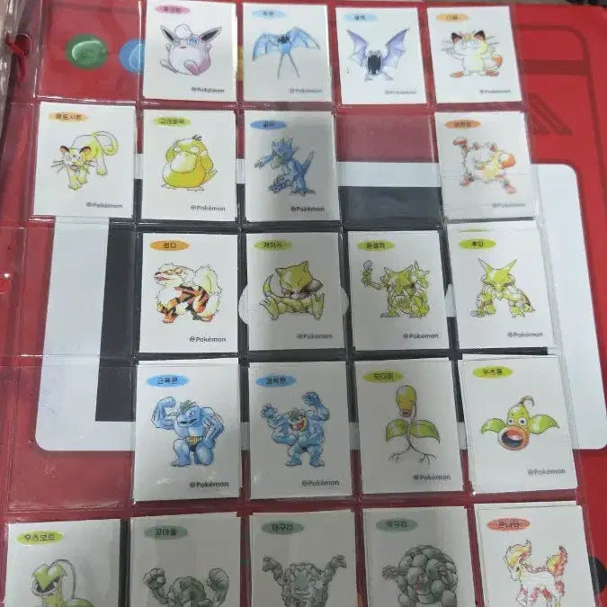 [BUNJANG] Pokemon Sticker 30th Anniversary Artworks 83 Types / 포켓몬 띠부씰 30주년씰 아트웍띠부씰 83종