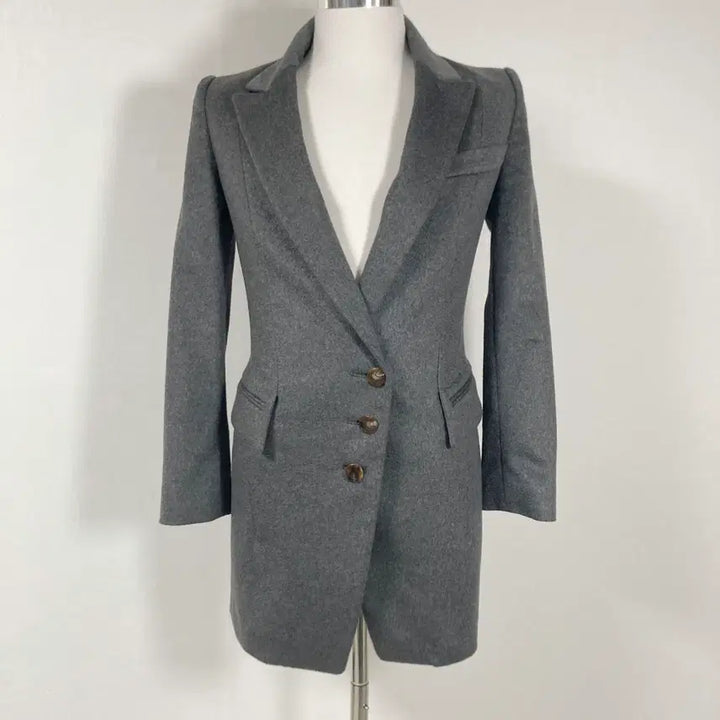 [BUNJANG] Isabel Marant Gray Cashmere Coat / 아이잗바바여성그레이캐시미어코트 85 호호상점