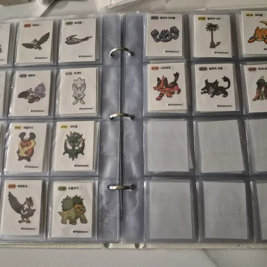 [BUNJANG] Pokemon Stickers / 포켓몬띠부씰
