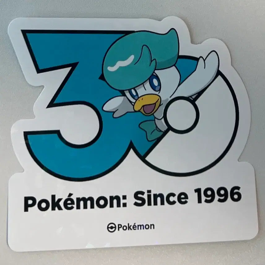 [BUNJANG] Pokemon 30th Anniversary Stickers / 포켓몬 30주년 기념 스티커 꾸왁스