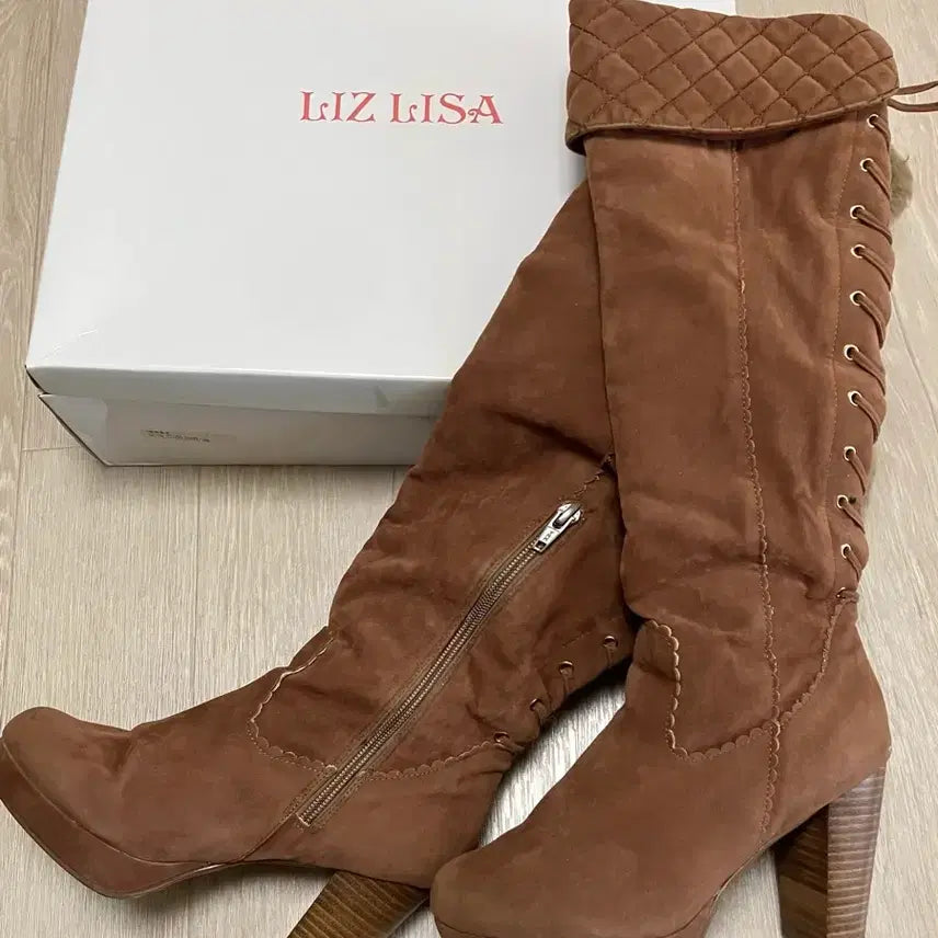 [BUNJANG] LIZ LISA Camel Long Boots Culottes L / 오늘까지만 판매) 리즈리사 대대장 짜잔씨 카멜 롱부츠 큐롯