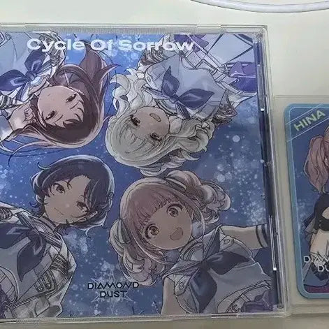[BUNJANG] Girls Band Cry Diamond Dust Dyers CD + Hinata Photocard Bundle Set / 걸즈 밴드 크라이 다이아몬드 더스트 다이더스 cd + 히나포카