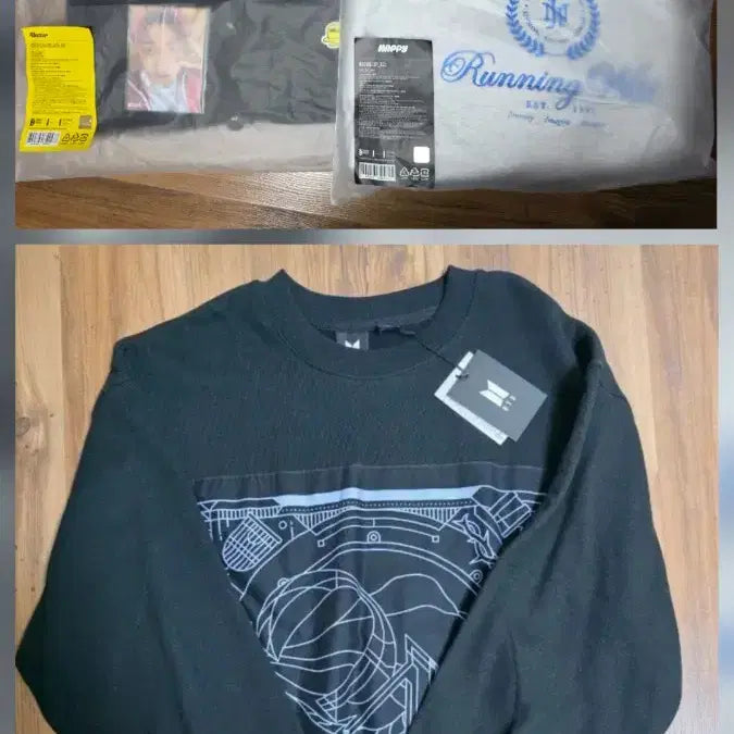 [BUNJANG] BTS Butter Cardigan, Jin Hoodie, ON Sweatshirt Bundle Set / 방탄소년단 버터가디건, 석진후드티, on 맨투맨 일괄