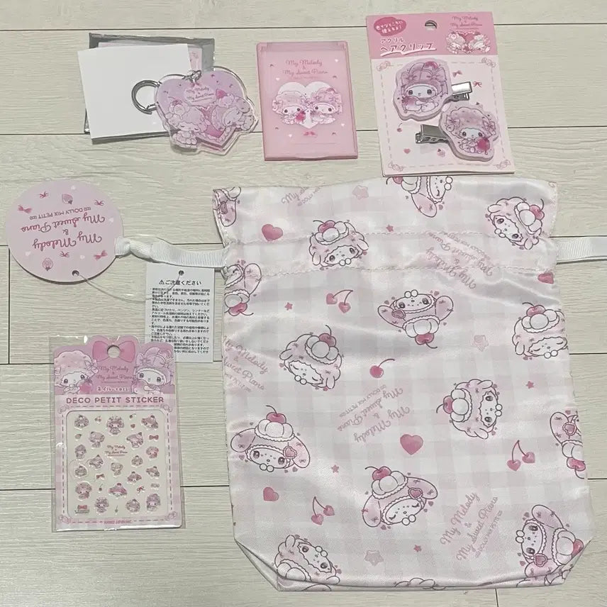 [BUNJANG] Sanrio My Melody Piano Dolly Mix Bundle Set / 산리오 마이멜로디 피아노 돌리믹스 일괄 양도해요