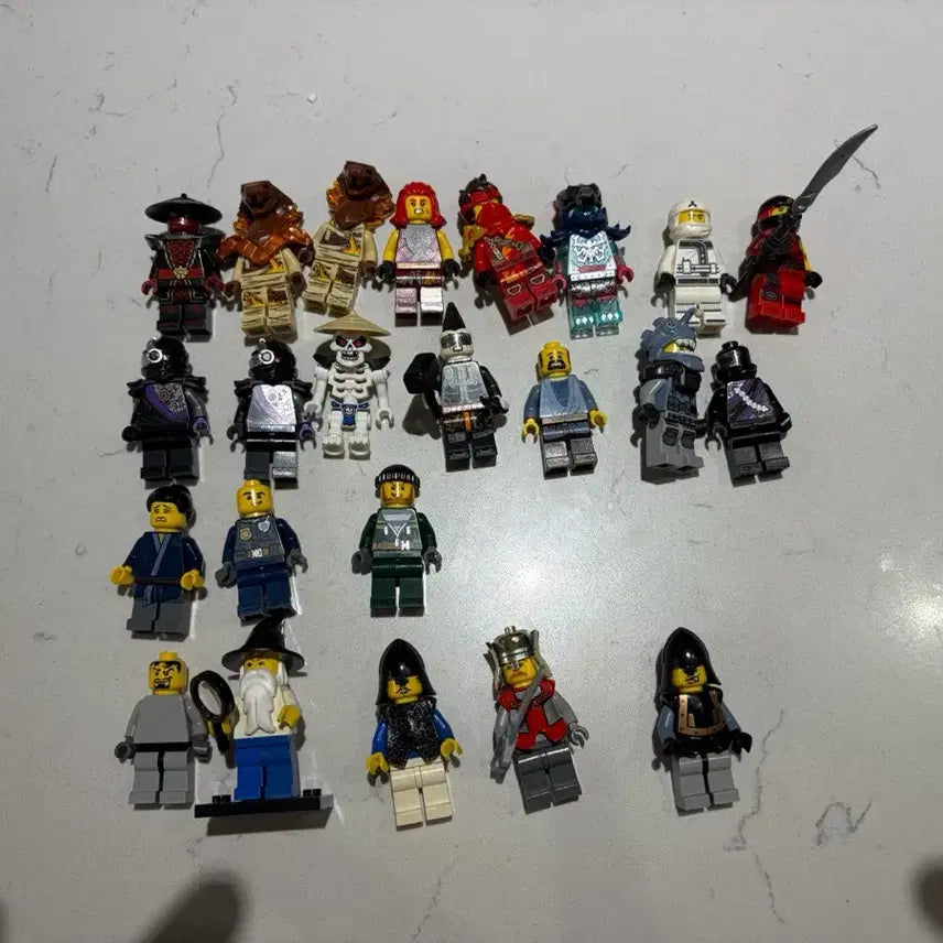 [BUNJANG] LEGO Ninjago &amp; Castle Series Figurines Bundle Set / 레고 닌자고 정품피규어 일괄