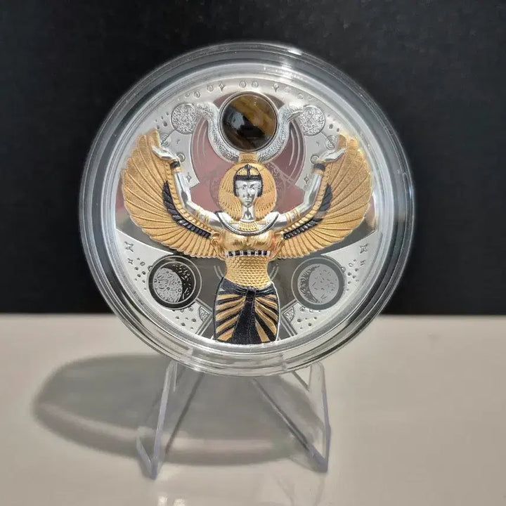 [BUNJANG] Egypt Goddess Isis 2 oz Silver Coin / 이집트 여신 이시스 2온스 은화