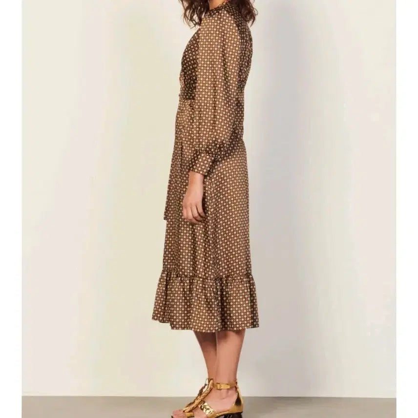 [BUNJANG] Sandro 2022 Wrap Long Dress / 산드로(2022) 랩 롱원피스 팔아요