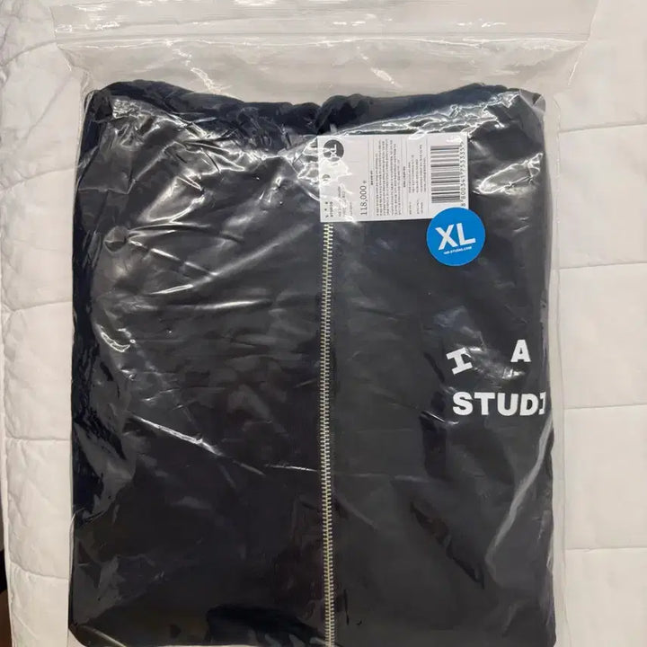 [BUNJANG] IAB Studio 24SS Hoodie Zip-Up Black XL / IAB 스튜디오 아이앱 스튜디오 후드 집업 XL 블랙