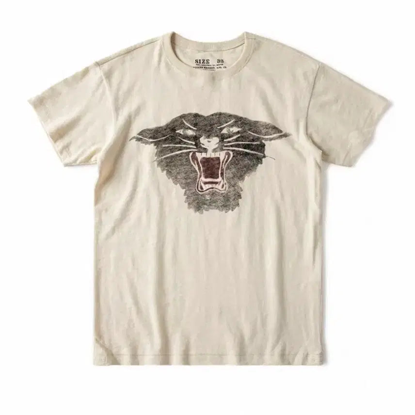 [BUNJANG] Bronson Panther Graphic T-Shirt (XL) / 브론슨 팬서(표범) 그래픽 티셔츠 (XL)