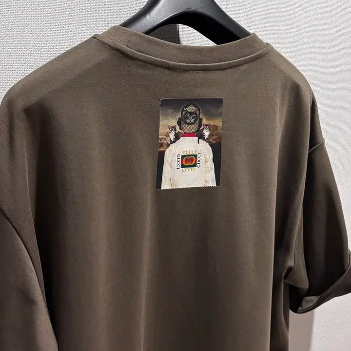 [BUNJANG] Gucci Artwork Custom Short Sleeve T-Shirt / [L~XL] gucci 아트웍 일러스트 커스텀 반팔 티셔츠