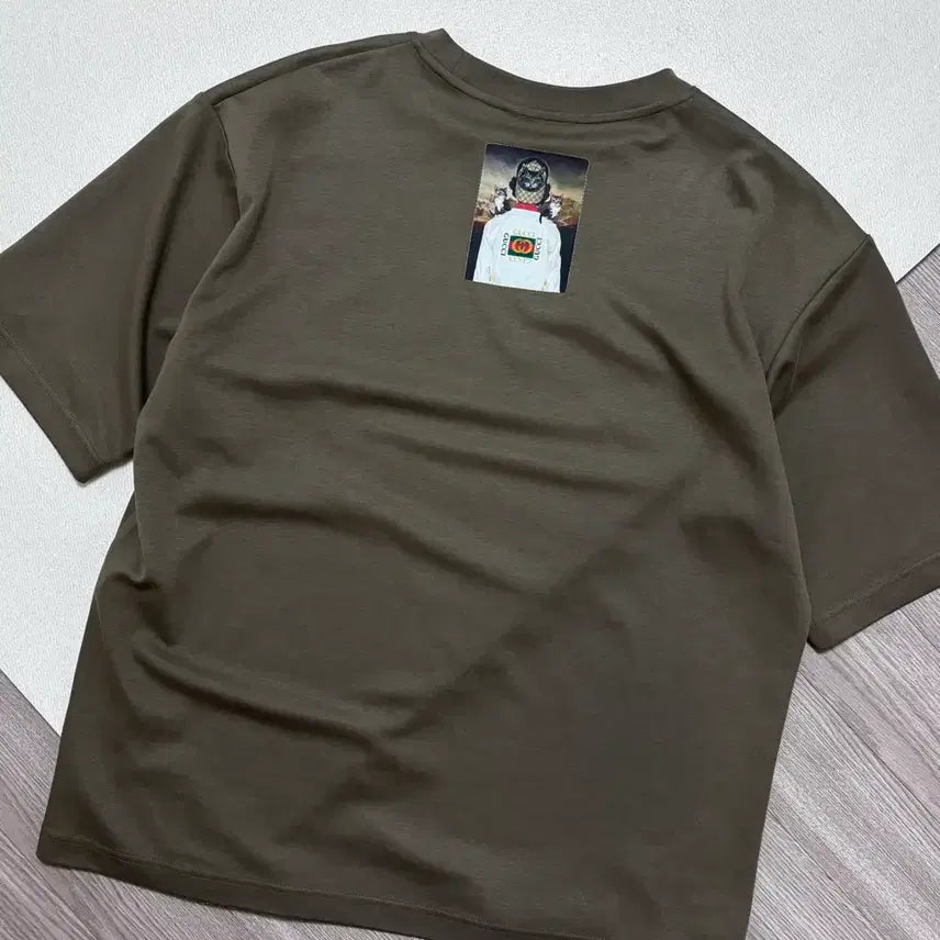 [BUNJANG] Gucci Artwork Custom Short Sleeve T-Shirt / [L~XL] gucci 아트웍 일러스트 커스텀 반팔 티셔츠