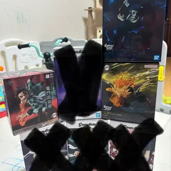 [BUNJANG] Demon Slayer Tanjiro/Zenitsu/Kaikaku 3 Figure Set / 귀멸의칼날 탄지로/젠이츠/카이카쿠 3종세트