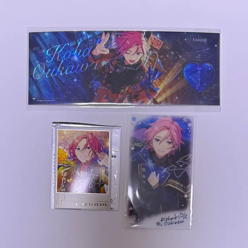 [BUNJANG] Ensemble Stars Kohaku Starry Melody Polaroids, Symphony Ticket, Joyful Moment, Winter Fantasy Clear Card / 앙스타 코하쿠 별의시서폴라 심열티켓 조이풀모먼트 겨울판타지 클리어카드