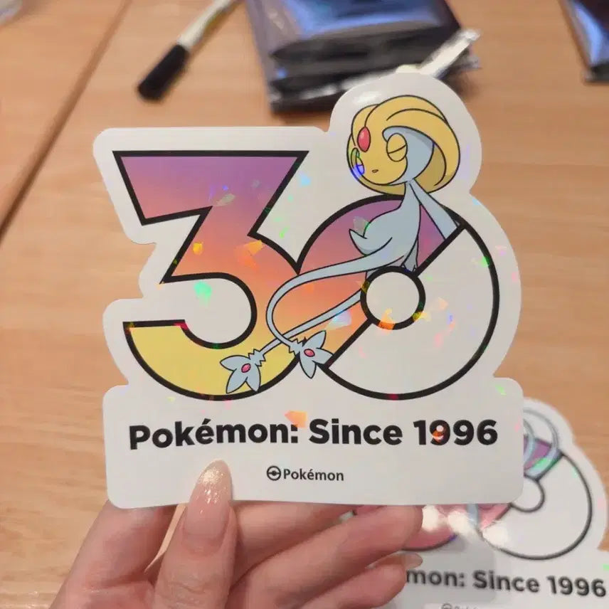 [BUNJANG] YUCSI M-Light Agnom Set Pokemon 30th Anniversary Stickers / 유크시 엠라이트 아그놈 세트 포켓몬 30주년 기념 스티커