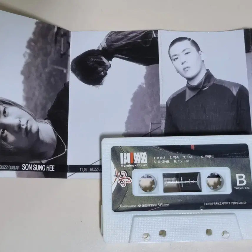 [BUNJANG] Buzz 1st Album Monologue Unsealed Cassette Tape / 버즈 1집 / 어쩌면, Monologue (개봉 카세트테이프)
