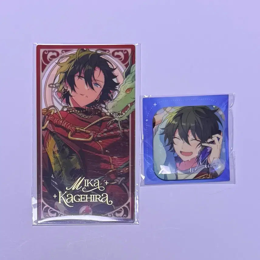 [BUNJANG] Ensemble Stars Mika Kagehira Winter Fantasy Clear Card Spotlight Badge / 앙스타 카게히라 미카 겨울 판타지 클리어카드 스포트라이트 뱃지