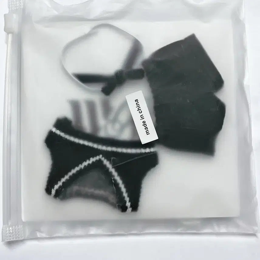 [BUNJANG] 10cm Woolbabe Cotton College Black / 10cm 우블 코튼컬리지 블랙