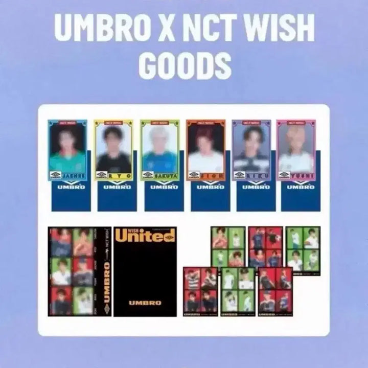 [BUNJANG] NCT WISH Umbro Poster / 엔시티 위시 엄브로