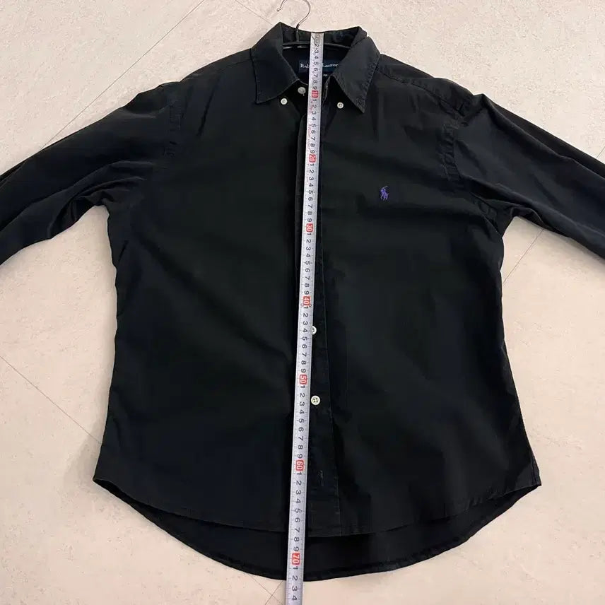 [BUNJANG] Polo Ralph Lauren Classic Fit Shirt Black Size S / 폴로 랄프로렌 클래식핏 셔츠 블랙 S
