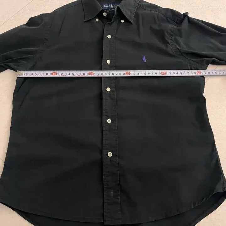[BUNJANG] Polo Ralph Lauren Classic Fit Shirt Black Size S / 폴로 랄프로렌 클래식핏 셔츠 블랙 S