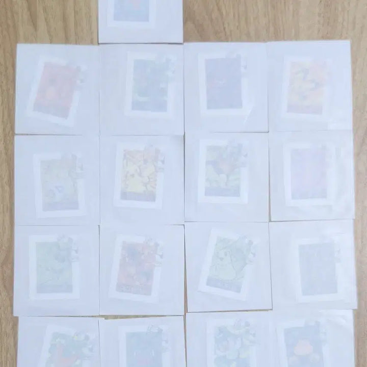 [BUNJANG] Pokemon Stamp Seals Bundle Set (17 pcs) / (미개봉) 포켓몬 우표씰 17장 일괄 판매