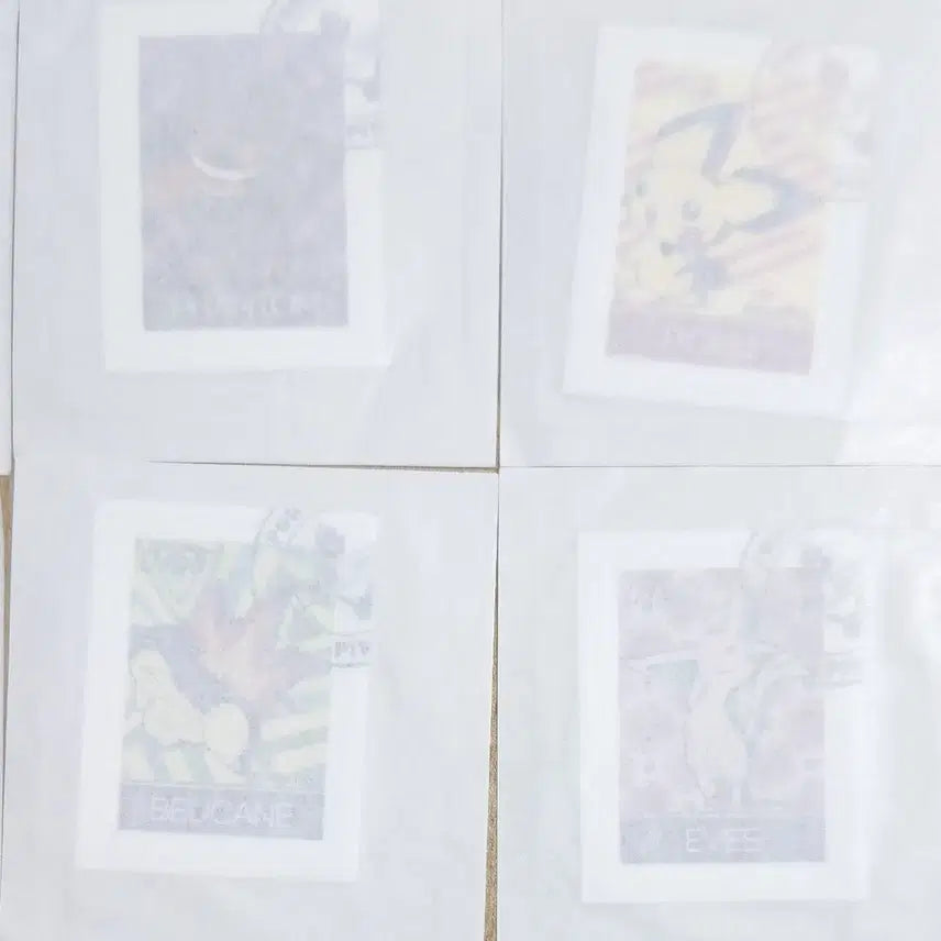 [BUNJANG] Pokemon Stamp Seals Bundle Set (17 pcs) / (미개봉) 포켓몬 우표씰 17장 일괄 판매