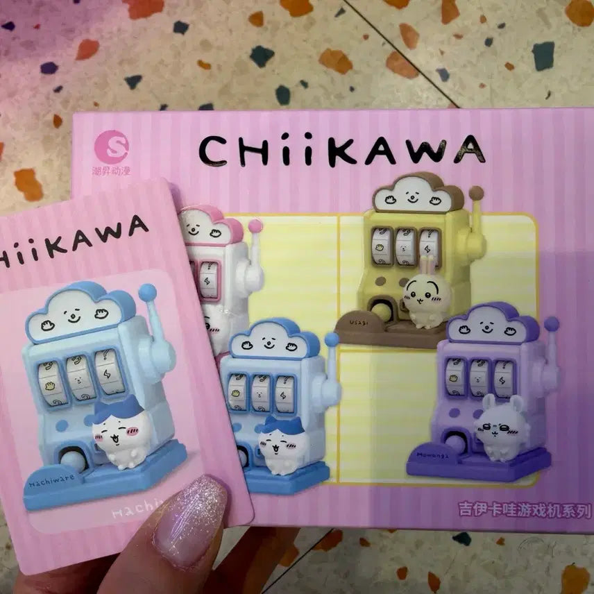 [BUNJANG] Chiikawa Hachiware Slot Machine Roulette Figure / 치이카와 먼작귀 슬롯머신 룰렛 피규어 [하치와레]