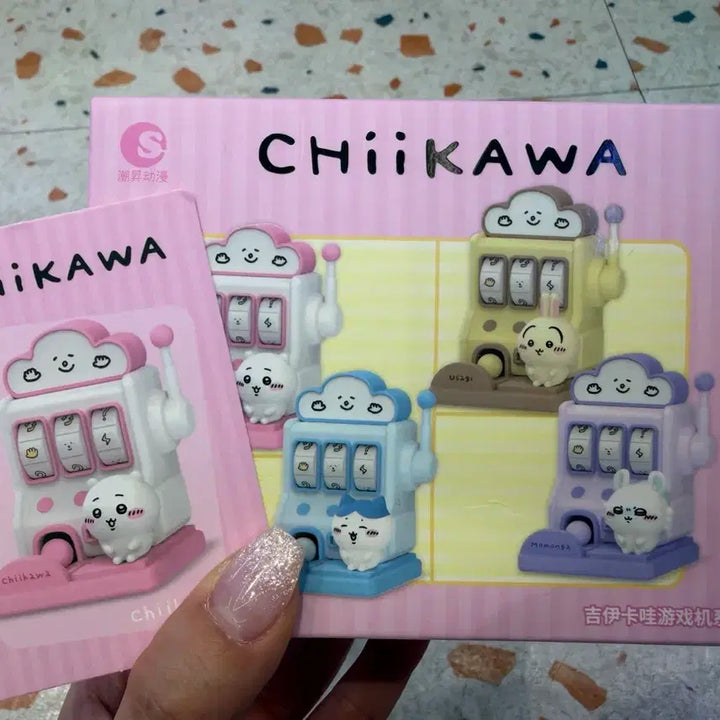 [BUNJANG] Chiikawa Slot Machine Roulette Figure / 치이카와 먼작귀 슬롯머신 룰렛 피규어 [치이카와]
