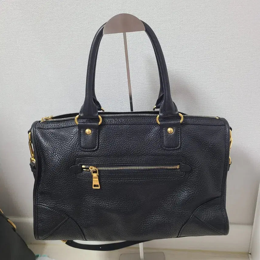 [BUNJANG] Prada Black Motorbag / 프라다 블랙 모터백