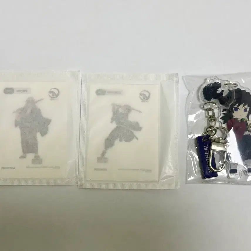 [BUNJANG] Demon Slayer: Kimetsu no Yaiba Mediheal Ttaboo Keyring / 귀멸의 칼날 메디힐 띠부실 키링