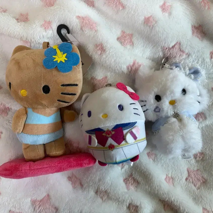 [BUNJANG] Hello Kitty Tanning Kitty Sailor Kitty Chami Kitty Bundle Set / 일괄)헬로키티 태닝키티 세일러문키티 올리브영 챠미키티