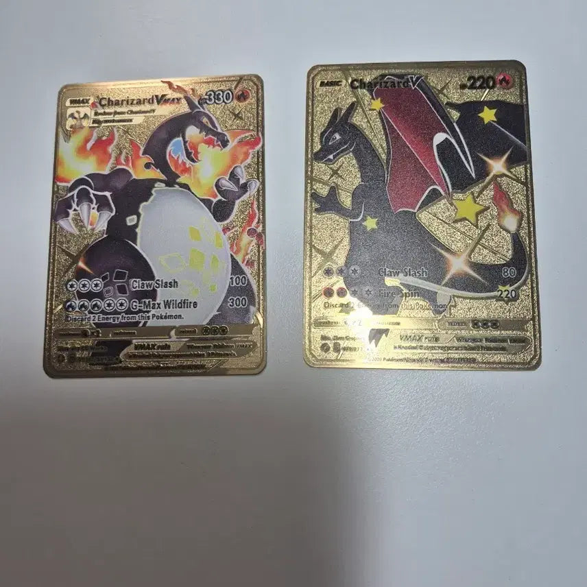 [BUNJANG] Pokemon Gold Foil Card / 포켓몬스터 금박 카드