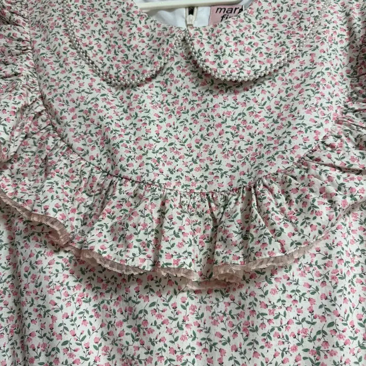 [BUNJANG] Margarine Fingers Floral Print Long Dress / 마가린 핑거스 원피스