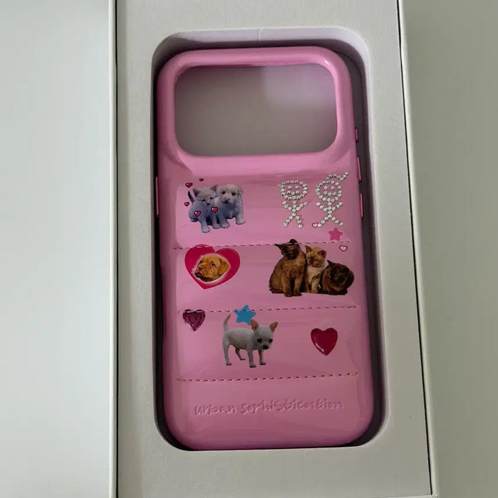 [BUNJANG] Urban Sophistication Puppy Crush Case for iPhone 17 Pro / 아이폰17프로 어반소피스티케이션 퍼피크러쉬케이스