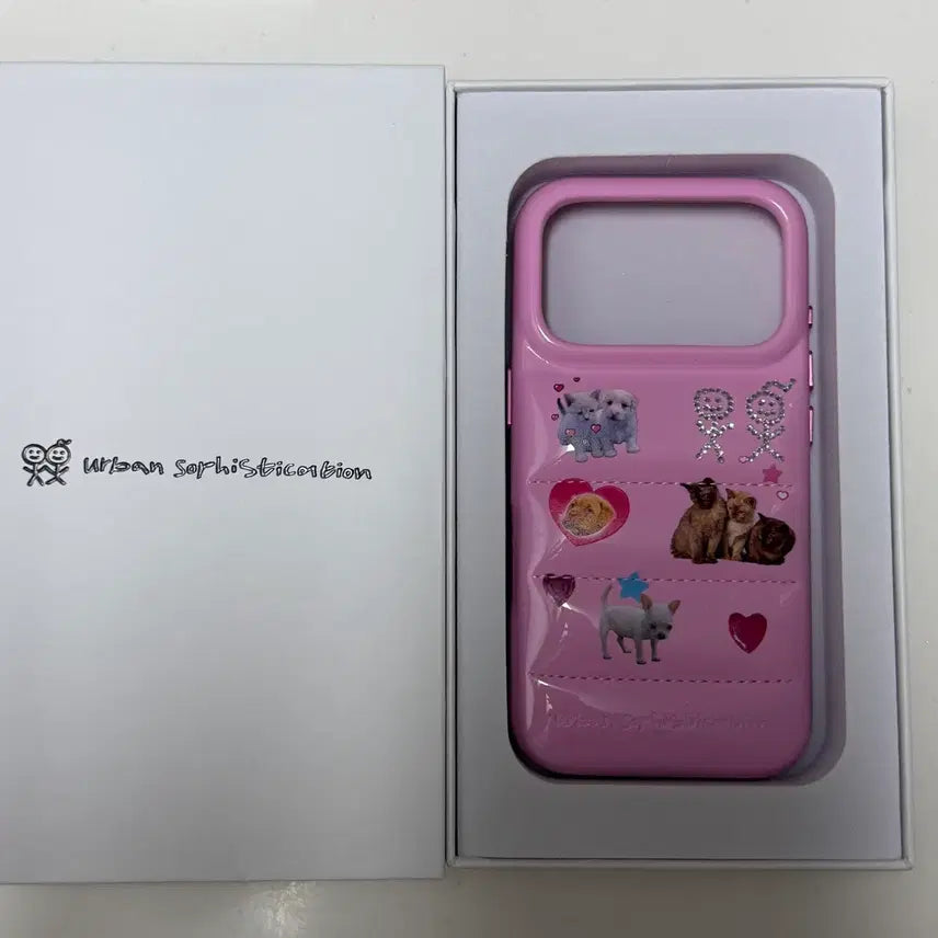 [BUNJANG] Urban Sophistication Puppy Crush Case for iPhone 17 Pro / 아이폰17프로 어반소피스티케이션 퍼피크러쉬케이스
