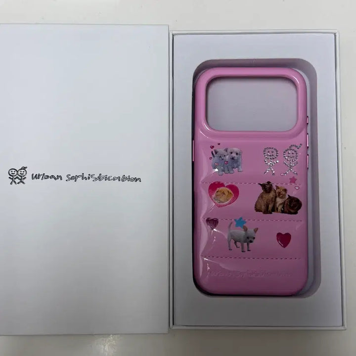 [BUNJANG] Urban Sophistication Puppy Crush Case for iPhone 17 Pro / 아이폰17프로 어반소피스티케이션 퍼피크러쉬케이스