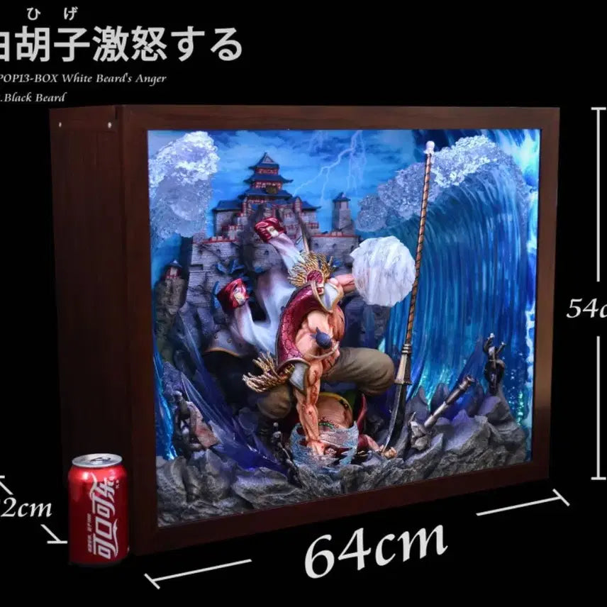 [BUNJANG] Jacksdo Whitebeard vs Blackbeard Battle of Marineford Figure / 원피스-잭스두 흰수염 VS 검은수염 정상결전 피규어 판매합니다(70만)