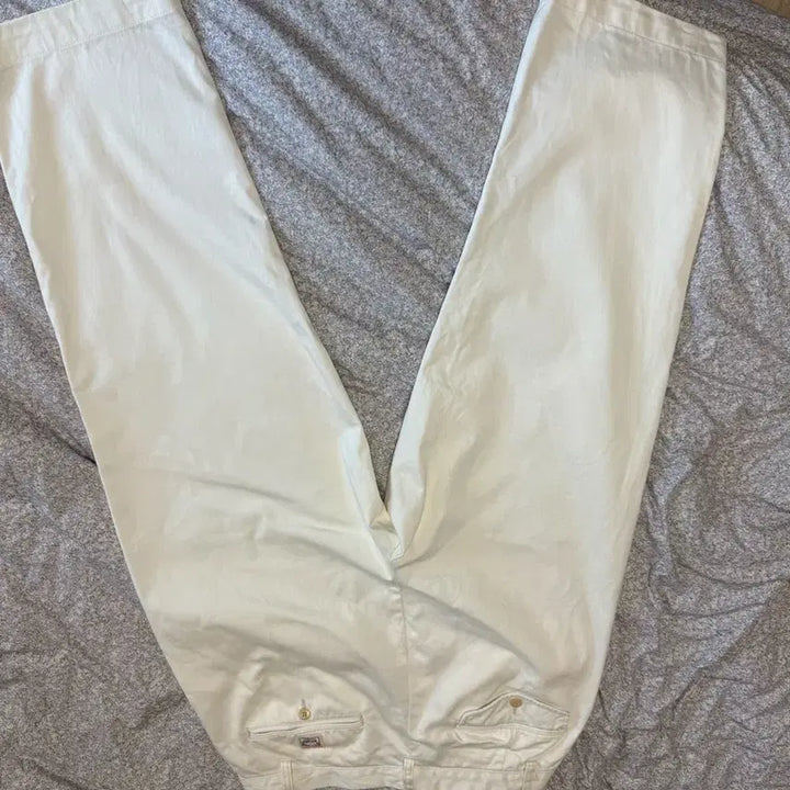 [BUNJANG] Polo Ralph Lauren Relaxed Fit Chino Pants (White, Size 32/32) / 폴로 릴렉스핏 치노팬츠 32/32