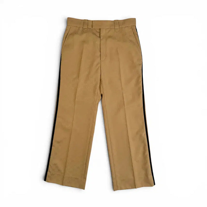 [BUNJANG] Gucci x Adidas GG Trefoil Jacquard Pants Camel / 구찌 x 아디다스 GG 트레포일 자카드 팬츠 카멜 ( 50 )