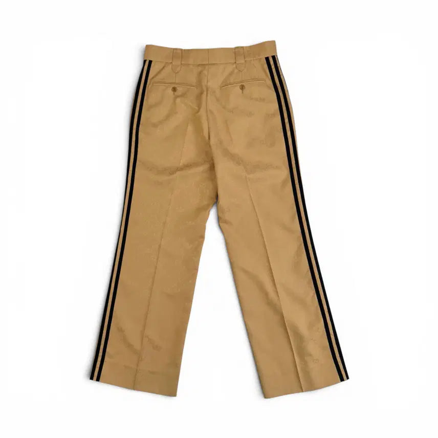 [BUNJANG] Gucci x Adidas GG Trefoil Jacquard Pants Camel / 구찌 x 아디다스 GG 트레포일 자카드 팬츠 카멜 ( 50 )