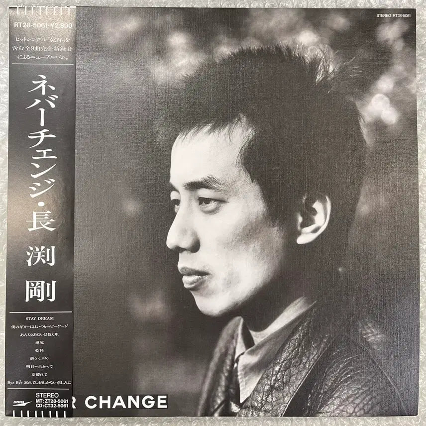 [BUNJANG] Tsuyoshi Nagabuchi Never Change Vinyl Record / 나가부치 쯔요시 / Never Change 엘피