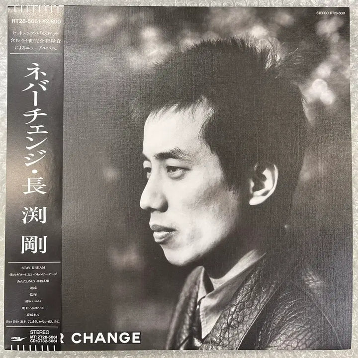 [BUNJANG] Tsuyoshi Nagabuchi Never Change Vinyl Record / 나가부치 쯔요시 / Never Change 엘피