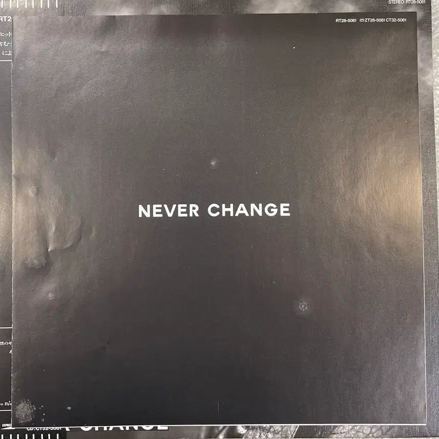 [BUNJANG] Tsuyoshi Nagabuchi Never Change Vinyl Record / 나가부치 쯔요시 / Never Change 엘피