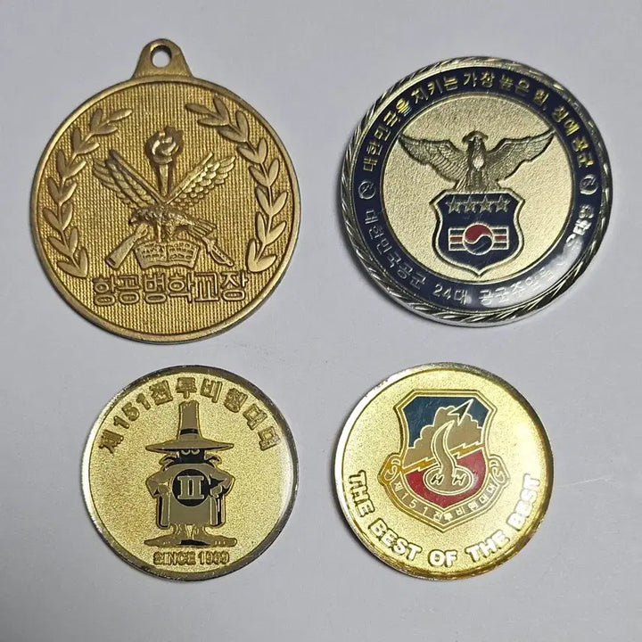 [BUNJANG] Republic of Korea Air Force Commemorative Coin and Medal Set / 공군 기념 코인, 메달 세트