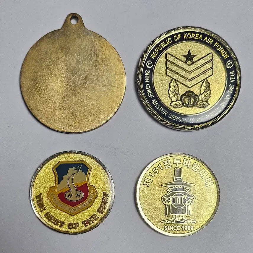 [BUNJANG] Republic of Korea Air Force Commemorative Coin and Medal Set / 공군 기념 코인, 메달 세트