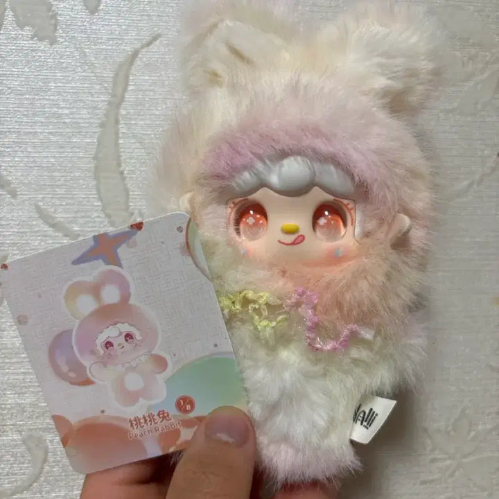 [BUNJANG] Yuki Hopping Bunny (Pink Floppy Ears) Plush Toy / 유키 호핑버니(핑크 쫑긋귀)